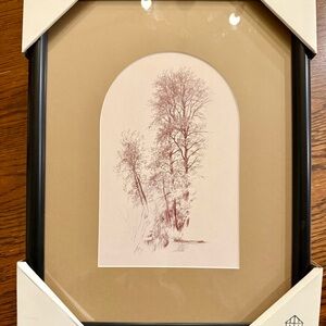 Hearth & Hand Fall Wall Art with Black Frame